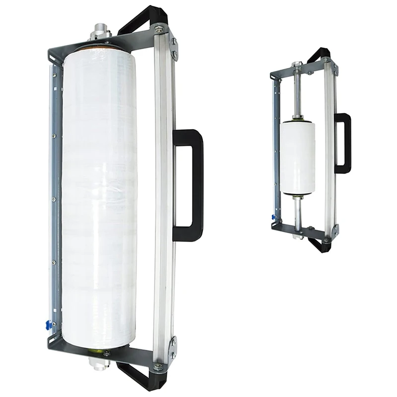 Manual Stretch Film Packaging Machine Wrapping Machine Handle Film Puller Cuttable 30-50cm Packing Support