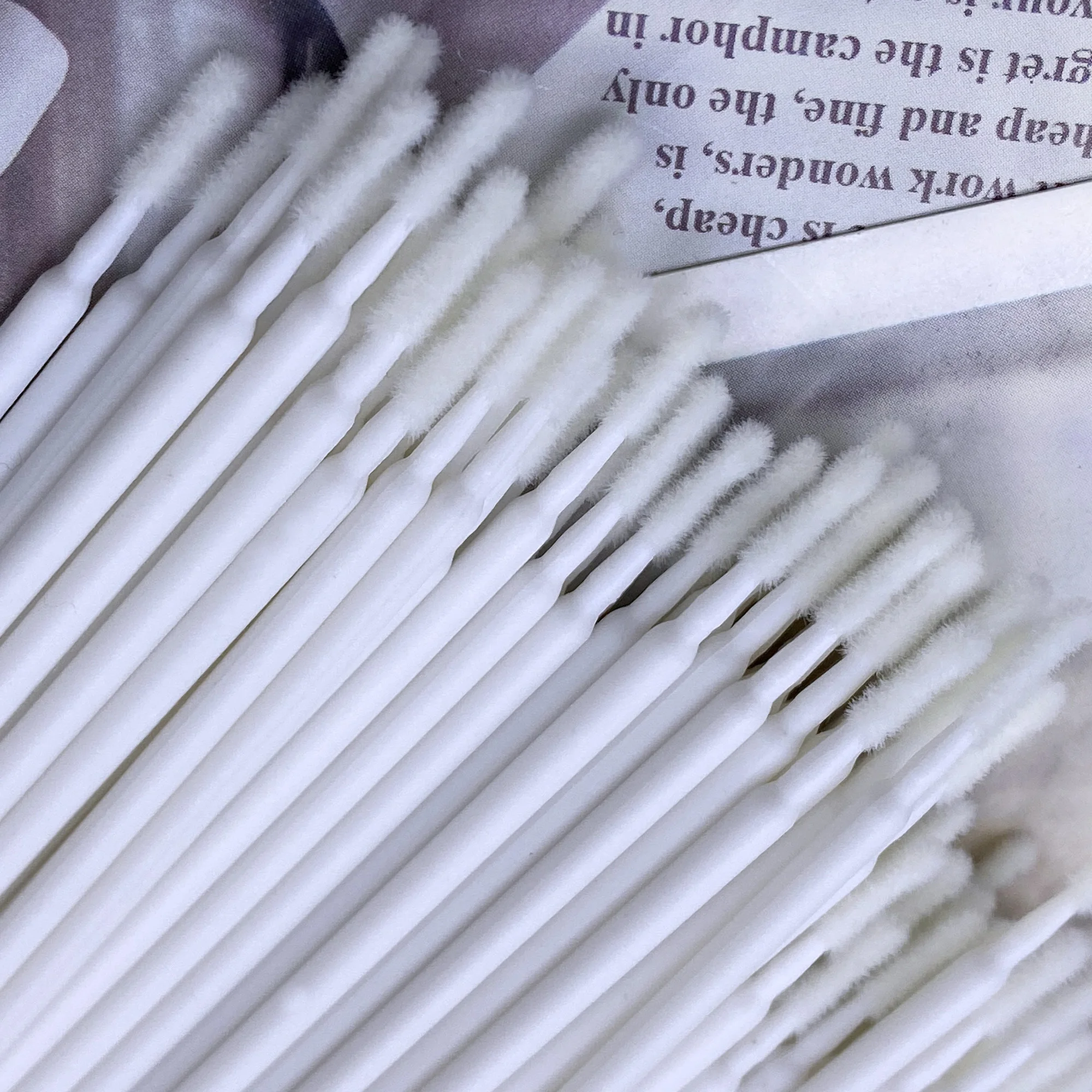 Micro Brush 100/400pcs Disposable Lash Removing Swab Microbrush Mascara Wands Applicator Eyelash Extension Makeup brushes Tools