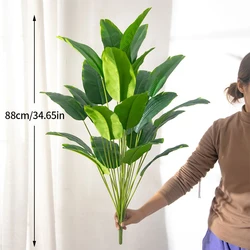 Large Real Touch Tropical Palm Leaf Arrangement (88cm 24Leaves)
