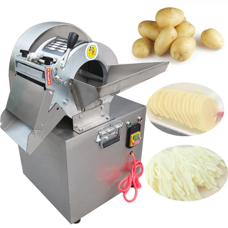 

Vegetable Cutting Machine Automatic Vegetable Cutter Machine Multi-function Commercial Potato Shredder Electric Slicer