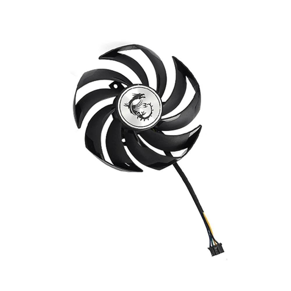 Nova Substituição do Ventilador do Refrigerador da Placa de Vídeo Gpu 90 mm para Msi Geforce Rtx 3060 3070 3080 3090 3060ti 3070ti Gaming x Trio Placa Gráfica - Imagem 4
