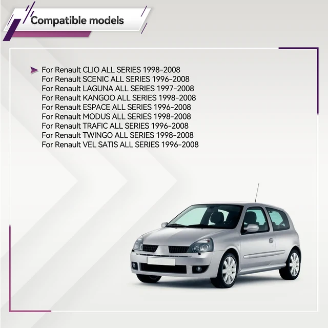 2 Cuscinetti Gomma Per Pedali Freno/Frizione - Compatibili Renault, Opel, Nissan, Numeri OEM 7700416724 - Foto 11