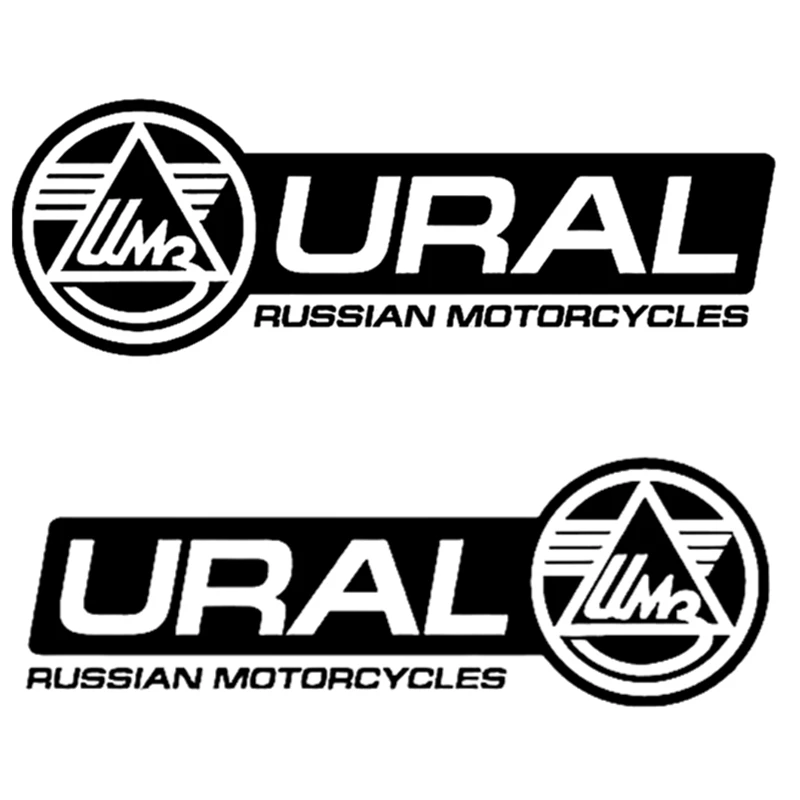 

8*18cm Motorcycles Ural Funny Car Sticker KK Vinyl Decal Silver/black Car Auto Stickers for Car Bumper Window Car Decoration