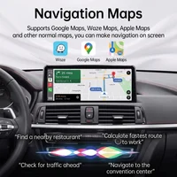 Autoradio sans fil CarPlay Android Auto Bonroad 10,25 pouces pour BMW Série 1 2 3 4 F20 F21 F23 F30 F31 F32 F33 F34 F35 F36 2013-2017 6