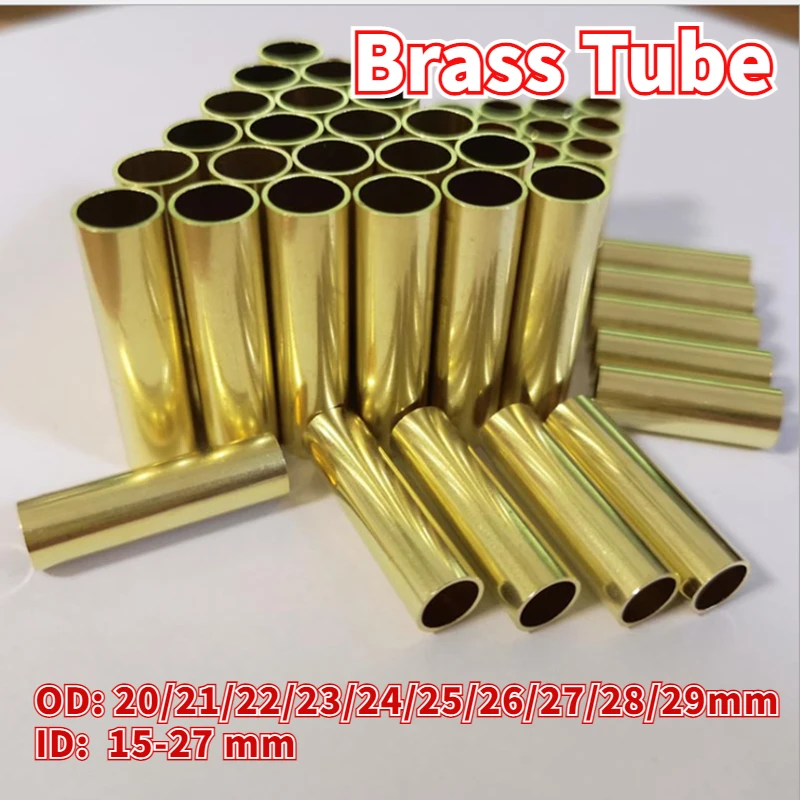 500mmLengthYellowBrassTubeCapillarycoppertubeHollowIndustrial