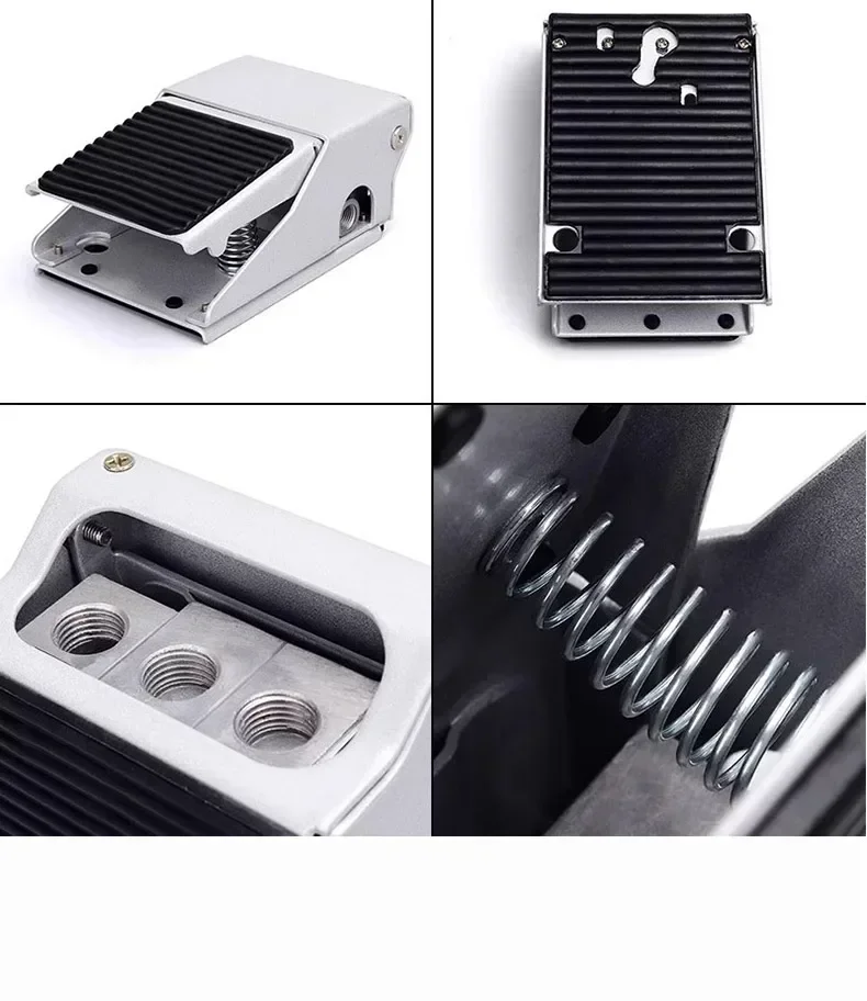Description Picture 4 of itemFV320 FV420 4F210-08GL With Lock Cylinder Control Switch 2 Position 5 Way Air Pneumatic Foot Pedal Reversing Valve