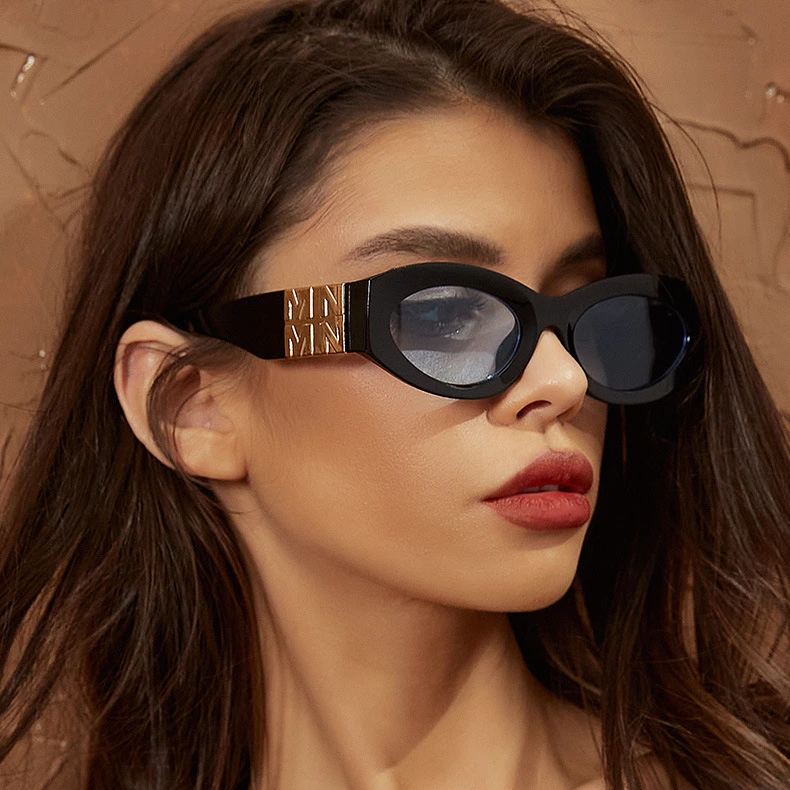 DOIDYER gafas de sol ovaladas para lentes de sol de montura pequeña con logotipo personalizado, baratas, al por mayor| | - AliExpress