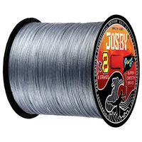 JOSBY 8 Strand Japan Super Strong PE Braided Fishing Line Multifilament Fishing Line 500m Braid Thread Black 8 Braid 18LBS-85LBS 1