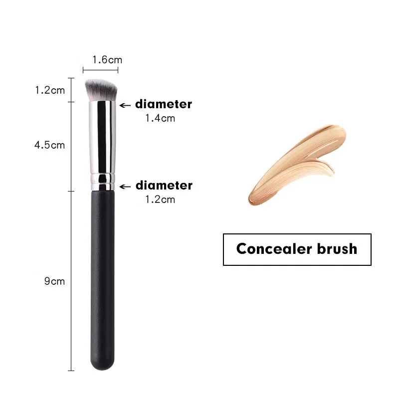 Makeup Brushes Foundation Loose Powder Concealer Blending Blush Brush Professional Cosmetic Beauty Tools 1/3pcs Makeup Brushes