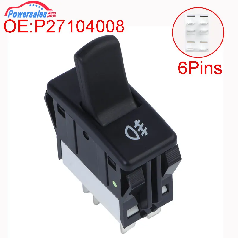 Headlight Switch Compatible With Kenworth Fog Light Control Button Replacement - View #4