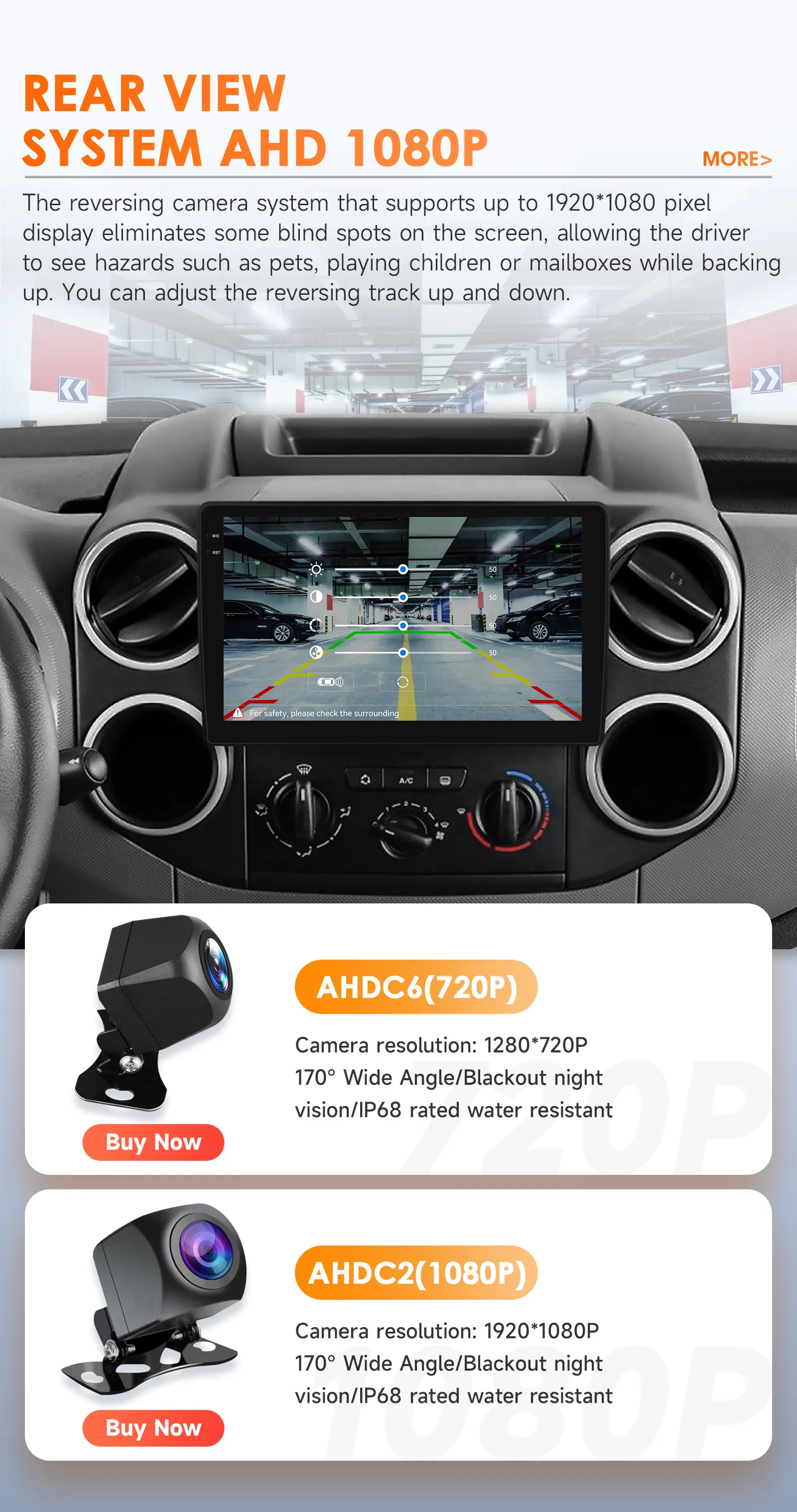 Hizpo Smart Car System Radio für Citroen Berlingo B9 Peugeot Partner 2008 - 2019 Kabelloses CarPlay Android Auto Kein 2 DIN 2din DVD – Detail 38