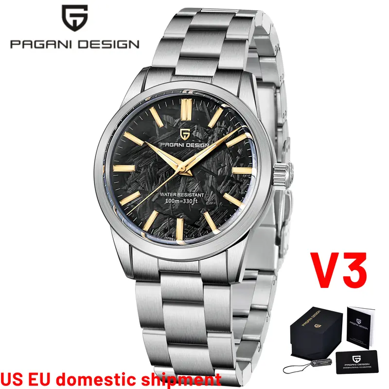 PAGANI DESIGN 2025 New 40MM Men's Quartz Watches Top Luxury Ultra thin fashion Watch For Men  AR Sapphire Mirror Wrist watch - Image 8