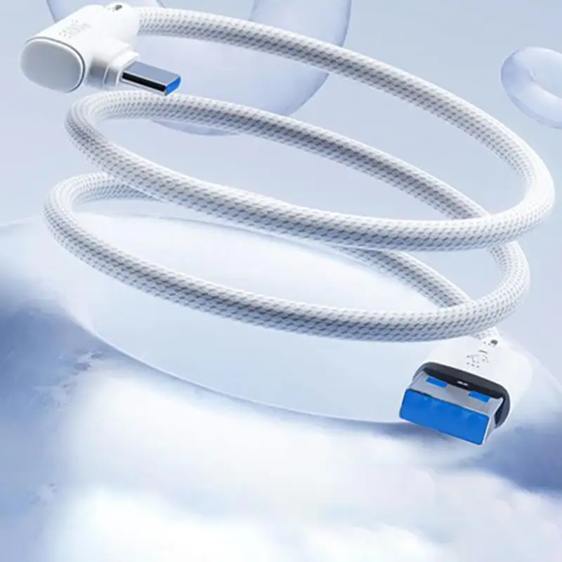 【C】240W 슈퍼 플래시 충전 데이터 케이블 USB to Type C 90 ° 엘보우 데이터 케이블 1M/1.5M/2M/ 고속 충전