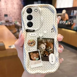 Charming R - Rilakkuma Protective Phone Case - Ins Style Design - Galaxy S24 FE (1)