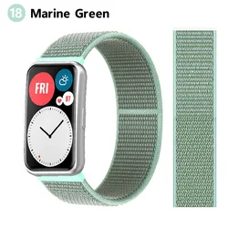 Premium Watch Strap for Huawei Fit 2023 - Stylish Smartwatch Accessory Bracelet (Marine Green)