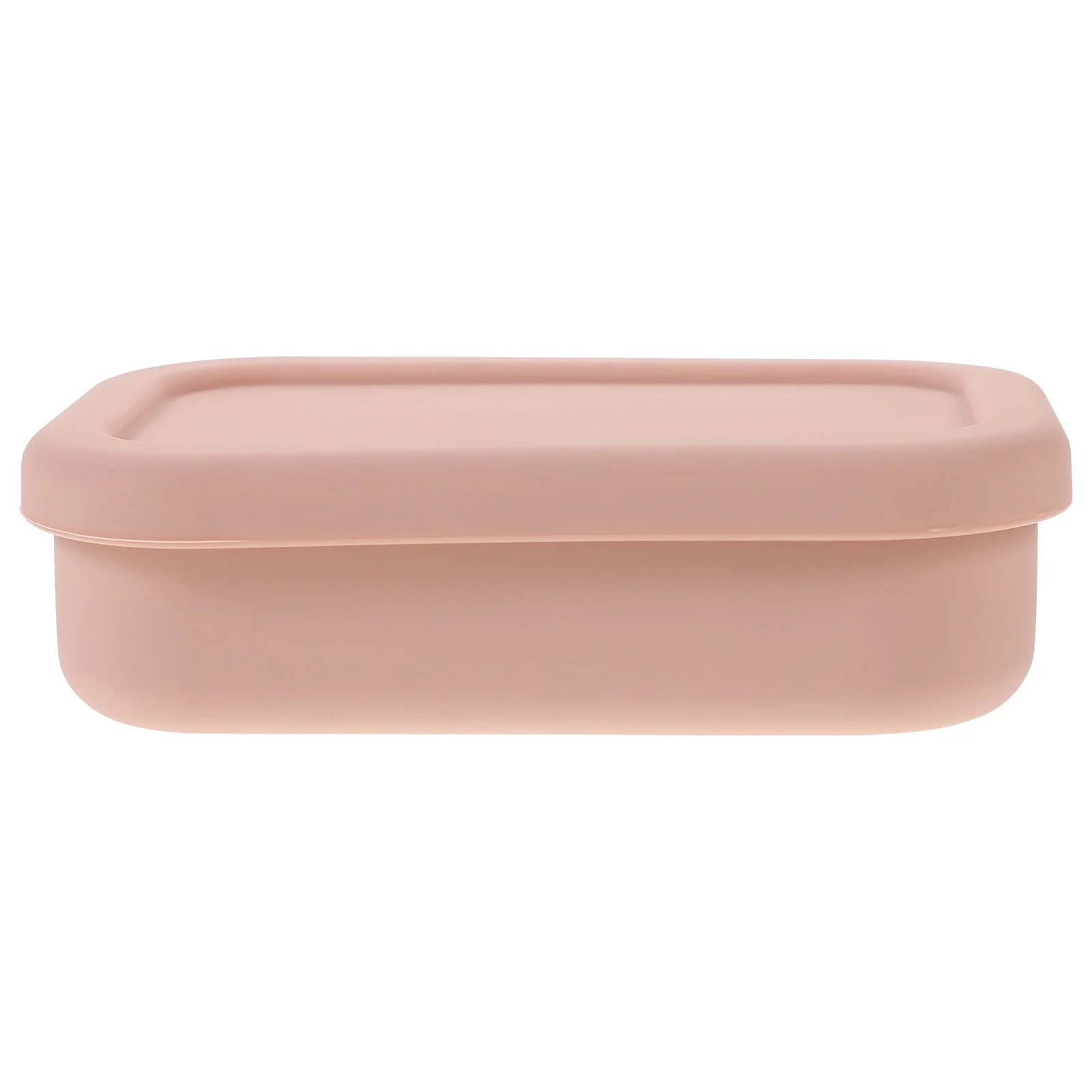 

Sealed Silicone Soap Dish Bar Container Bathing Silica Gel Holder Travel Tray Portable Student Storage