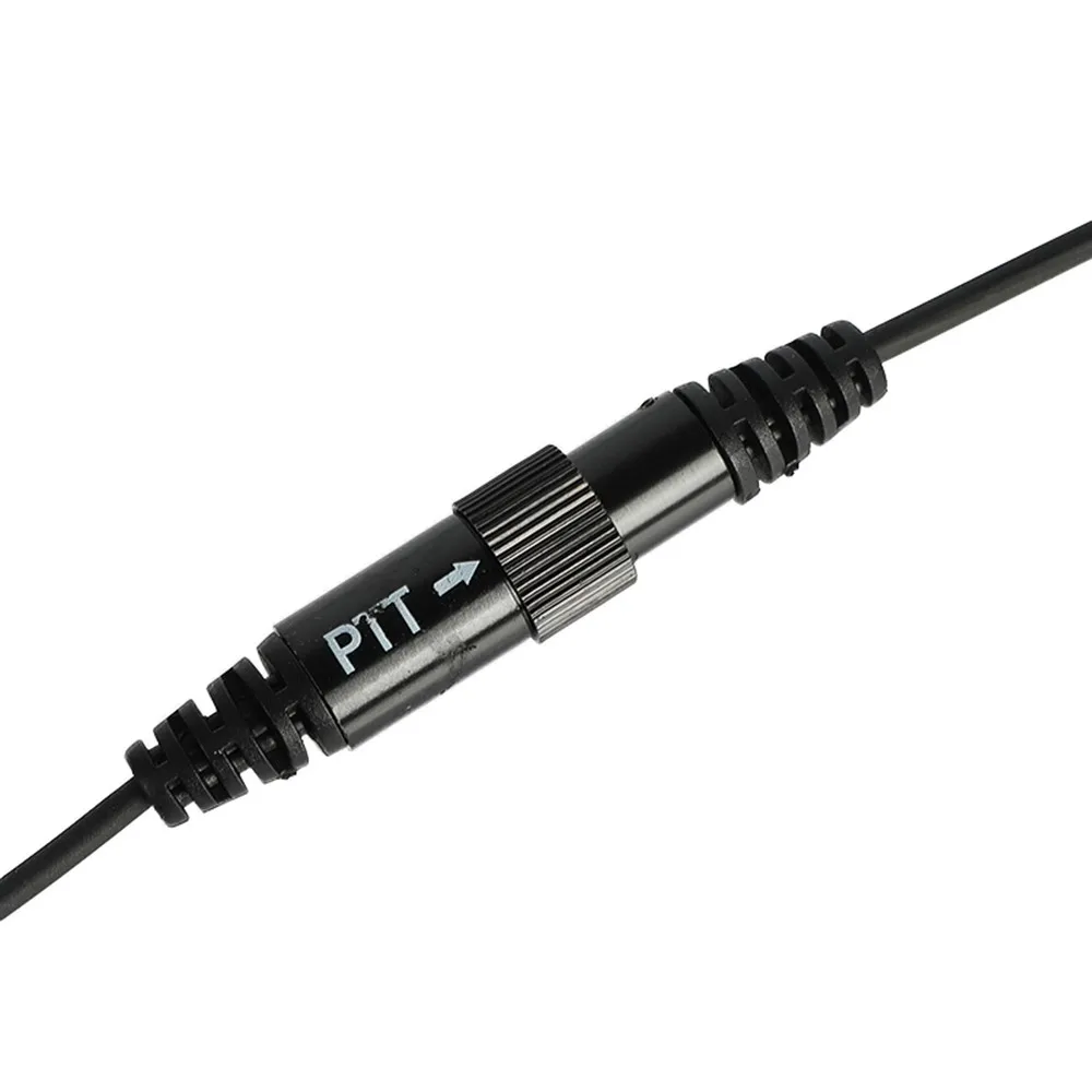2 Pin Helmet Headset PTT Motorcycle Headphone for Walkie Talkie Kenwood Baofeng Puxing Ham Radio Two Way Radio