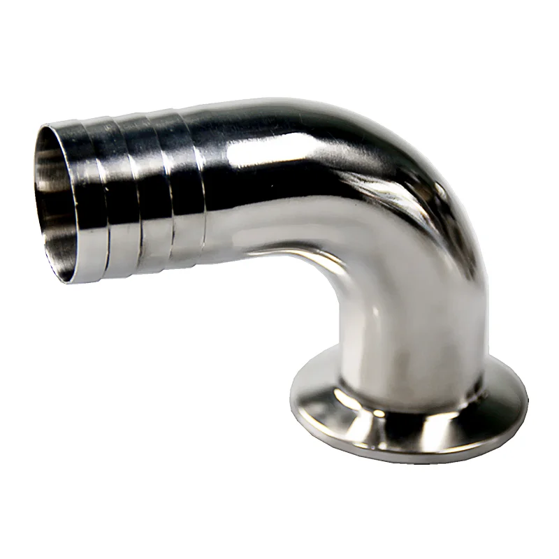 19/25/32/38/45/51/Flange 50.5-64mm Hose Barb 1.5"-4" Tri Clamp 90 Deg Elbow SUS304 Stainless Sanitary Fitting hose pipe fitting,pipe fitting,water pipe fitting
