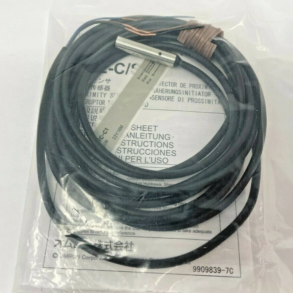 

Industrial Control Product E2E-C05S01-WC-C1 Proximity Switch Sensor M5 NPN Normally Open High Quality Fast Ship