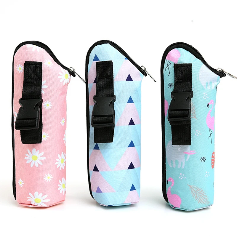 

13 Colors Milk Warmer Insulated Bag Portable Baby Feeding Thermal Bag Children Tote Stroller Hang Bags Baby Accessories