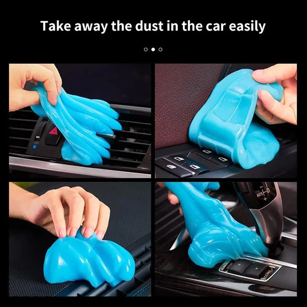 Car Wash Interior Car Cleaning Gel Slime Remover Home Wash Interior Computer Keyboard for Cleaning Machine Auto Dirt Cl L5Q7