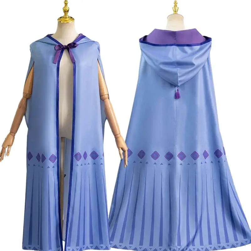 Disney Wish Asha Cosplay Dresses for Girls Women Princess Purple Evening Dress Wig Xmas Birthday Party Costume Accessories 2023