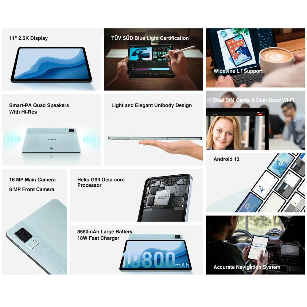 Рисунок 2 - DOOGEE T30 Ultra Tablet 12 Гб + 256 ГБ 11 дюймов 2