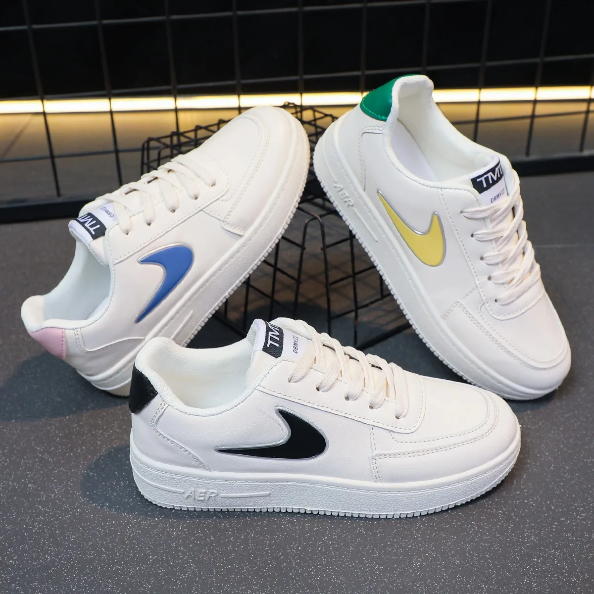 

Shoes Sneakers Woman‘s Shoes Tennis Female Fashion Solid Color Trainers Casual Microfiber Canvas Basic Women Vulcanize Shoes