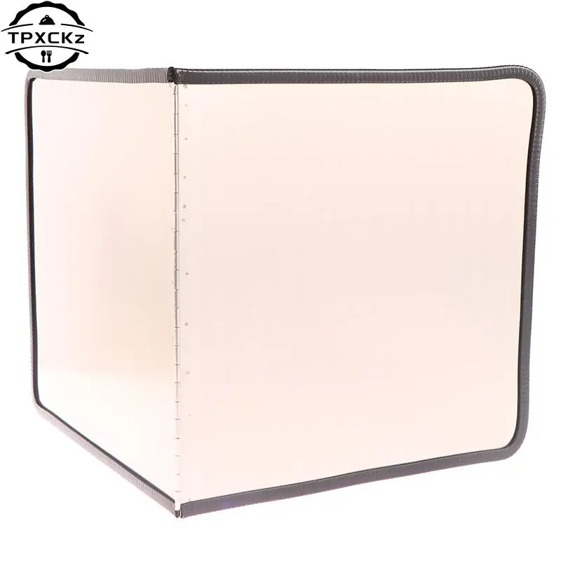 Kitchen Oil Splatter Shield Guard 2-Sided Stainless Steel Stove Baffle kitchen tools,oil splatter guard