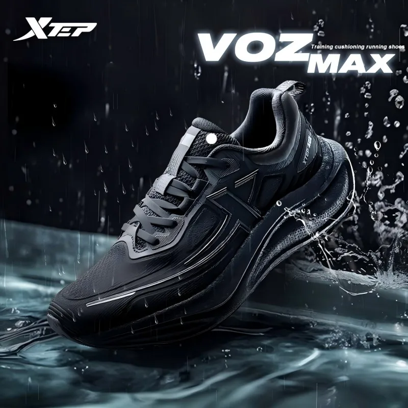 Xtep VOZMAX Running Shoes For Men 2024 Winter Breathable Sports