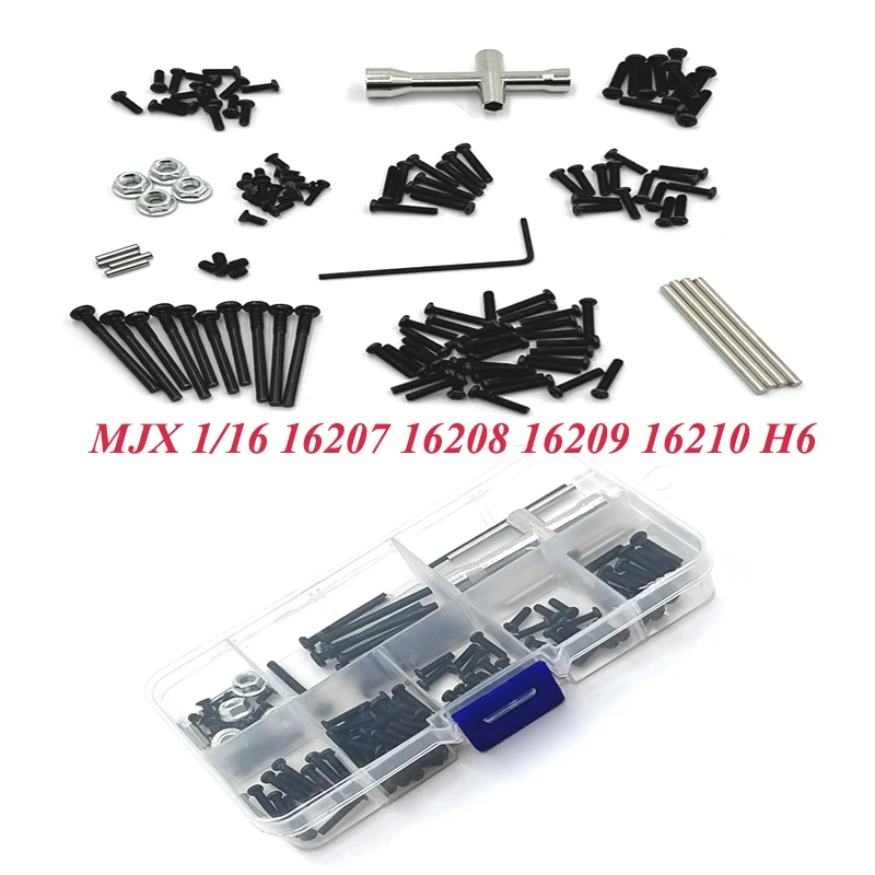 

MJX 1/16 16207 16208 16209 16210 H6 RC Car Spare Parts Upgrade and Modify The Screw Tool Accessory Box