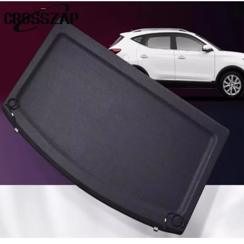 MG ZS 2017-2020 2021 2022 ES5 2025 ONE 블랙 신형 리어 파셀 쉘프 로드 커버 트렁크 파티션 스토리지 보드 배플 E용 CrossZap