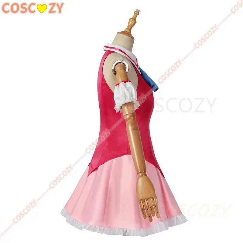 Cosplay Costume Ai Hoshino Cosplay Costume Oshi No Ko Cosplay Wig Red Dress Bunny Hairpin Performance Dress Women Event Party Outfit