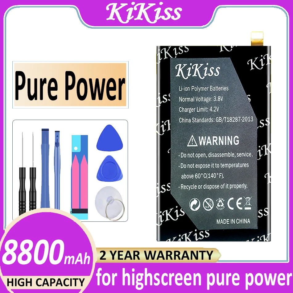 

Battery 8800mAh for highscreen pure power Bateria