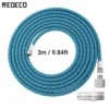 3 meter/10-Ft Nylon Braided Airbrush Air Hose Standard 1/8"" - 1/4"" Adapter Suit for Air Bursh Kit 3 in 1 Tool Accessories 1