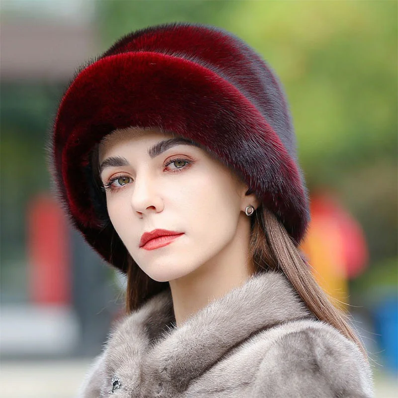 Рисунок 5 - Женская зимняя норковая шапка