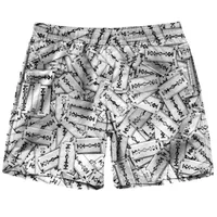 New Men Microphone Patterns Beach Shorts 3D Printed Dollars Short Pants Fun Street Outdoor Breathable Sports Board Shorts 2