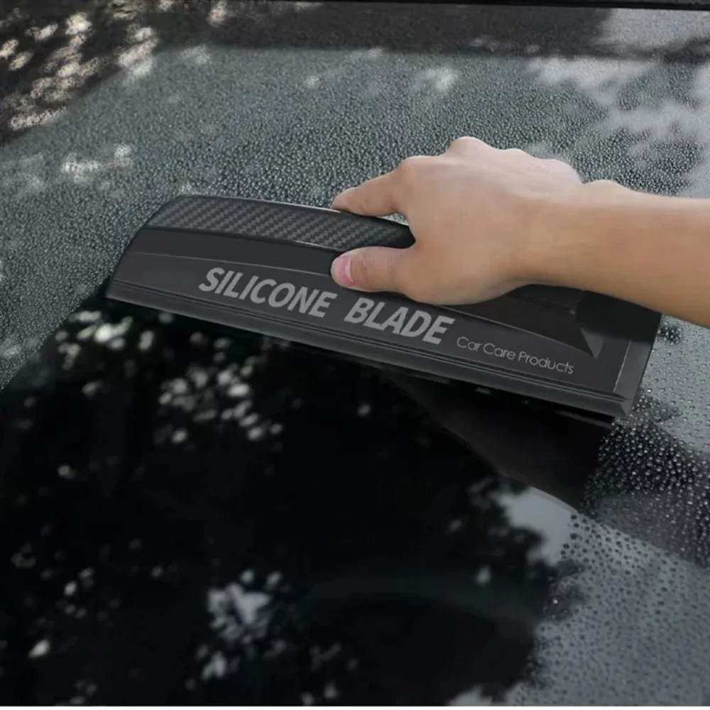 Non-Scratch Soft Silicone Handy Squeegee Car wrap tools Water Window Wiper Drying Blade Clean Scraping Film Scraper Accessories car wrapping tools window wiper vinyl squeegee silicone squeegee window tinting squeegee automotive film tools