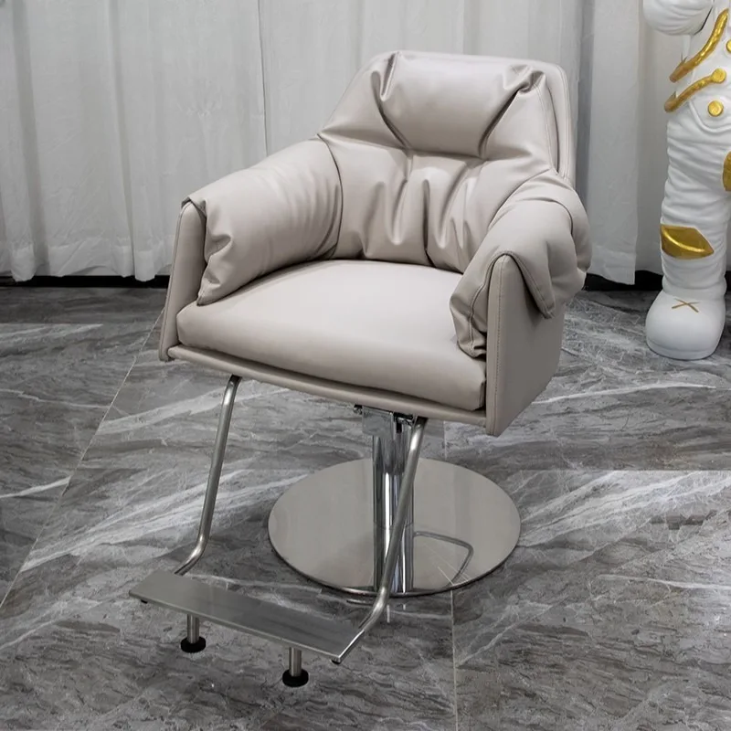 

Manicure Barber Chairs Stylist Vanity Beauty Makeup Metal Aesthetic Barber Chairs Facial Silla De Barberia Salon Equipment