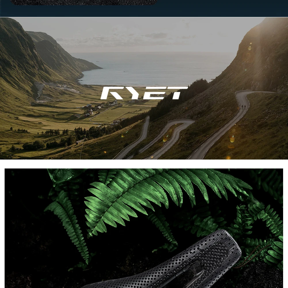 2026 RYET 3D-Gedruckter Carbon-Fahrradsattel 245x135/145mm für MTB Gravel Rennrad Ergonomischer Rennsattel Hohltechnologie Fahrradsitz – Detail 20