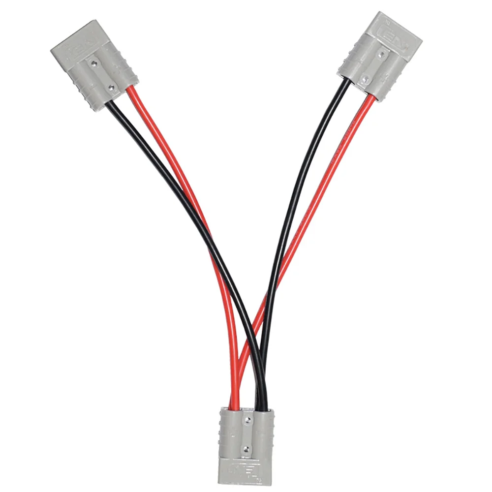 

Anderson Connector with 4 *10AWG Wire Battery Quick Connector Anderson Plug Wire Trailer Power Storage Power Harness One to Two