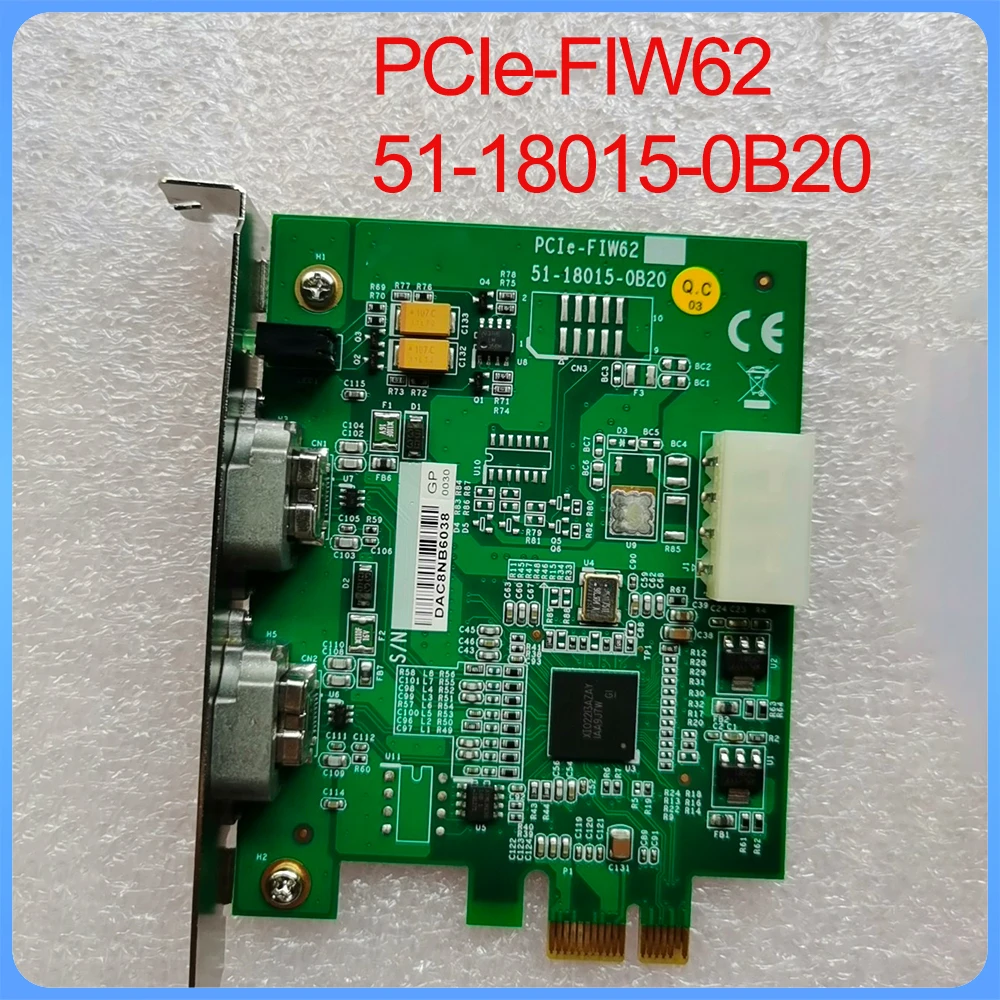 For ADLINK PCIe FIW62 Video Capture Card 51 18015 0B20