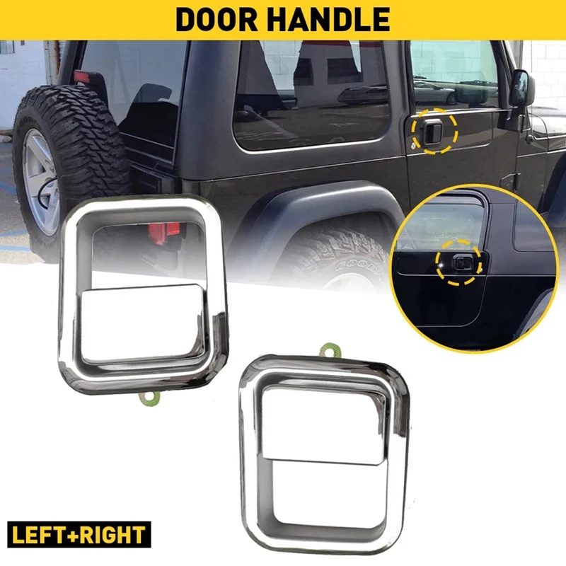 

Car Exterior Door Handles J5758172 J5758173 For Jeep Wrangler TJ 1984-1990 Outside Door Handles Car Parts