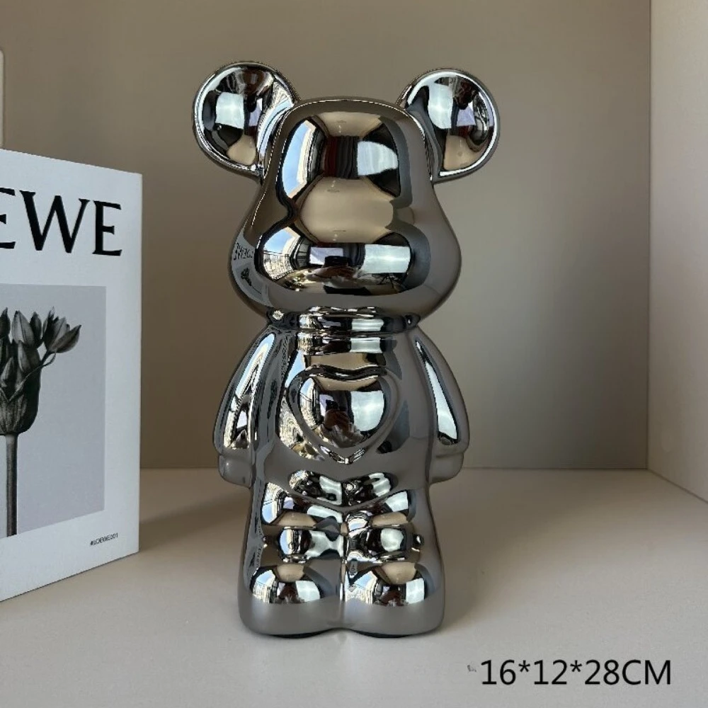 Big Love Bear Savings Bank Ring Bear Home Decoration TV Cabinet Decoration Cartoon