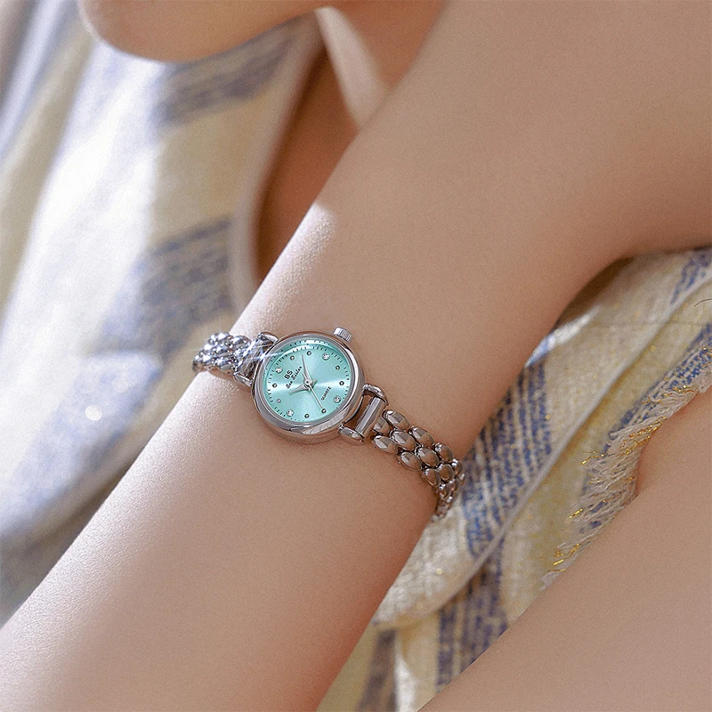 Classic Luxury Woman' Watch With Small Dial, Waterproof Dress Bracelet, Elegant And Fashionable Ladies' Wristwatch Clock_voghion.com