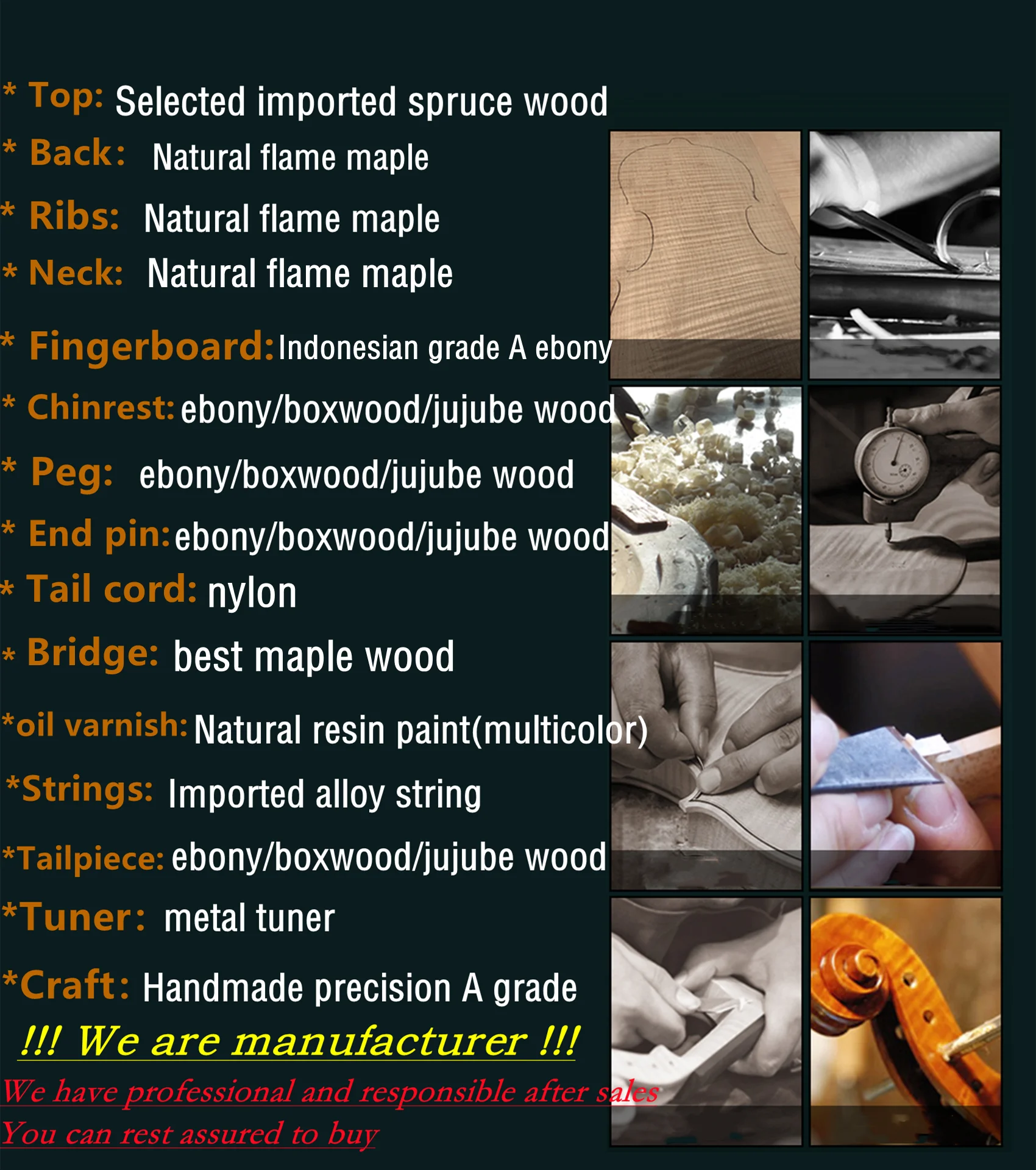 Strad style Song Maestro 4/4 violin Inlay nice shell back ,mellow and elegant sound #14315