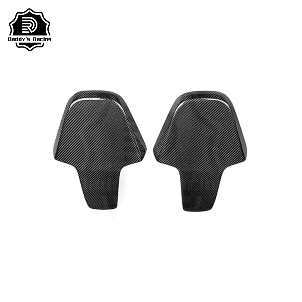 건식 탄소 섬유 시트 백 커버, 고품질 시트백 트림 커버, G80 M3 G82 M4 쿠페 2021-2022 DD 스타일