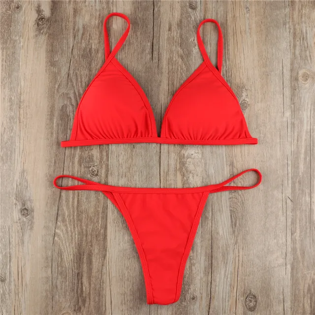 Paris Cup / Sandia swimsuit - red push-up swimsuit with bow 2023 • Swimwear  LAVEL