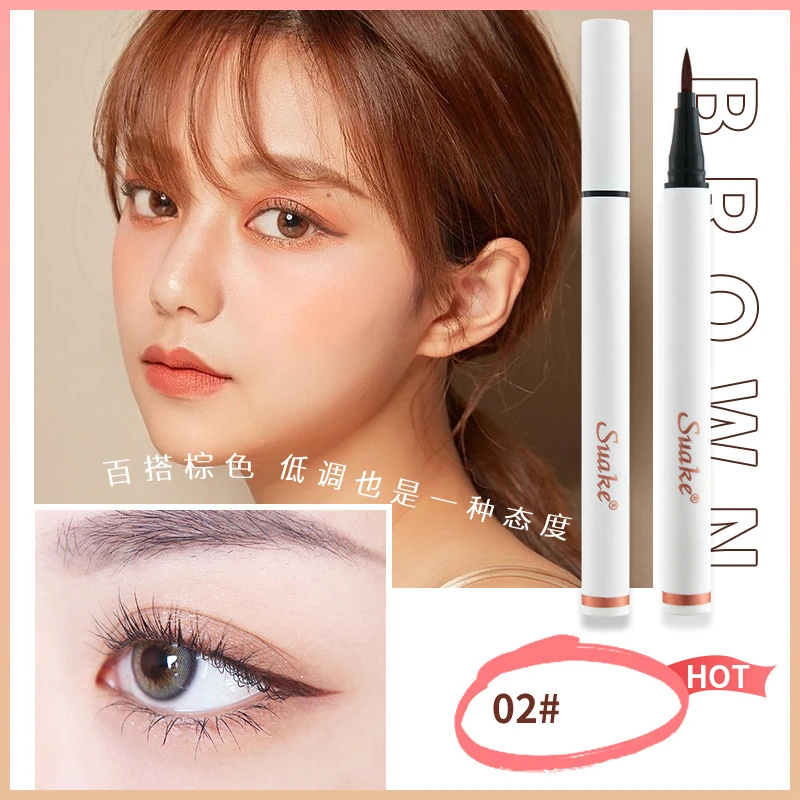 Liquid Eyeliner Pen Cat Eye Makeup Waterproof Lasting Neon Eye Liner Pencil Korean Comestics