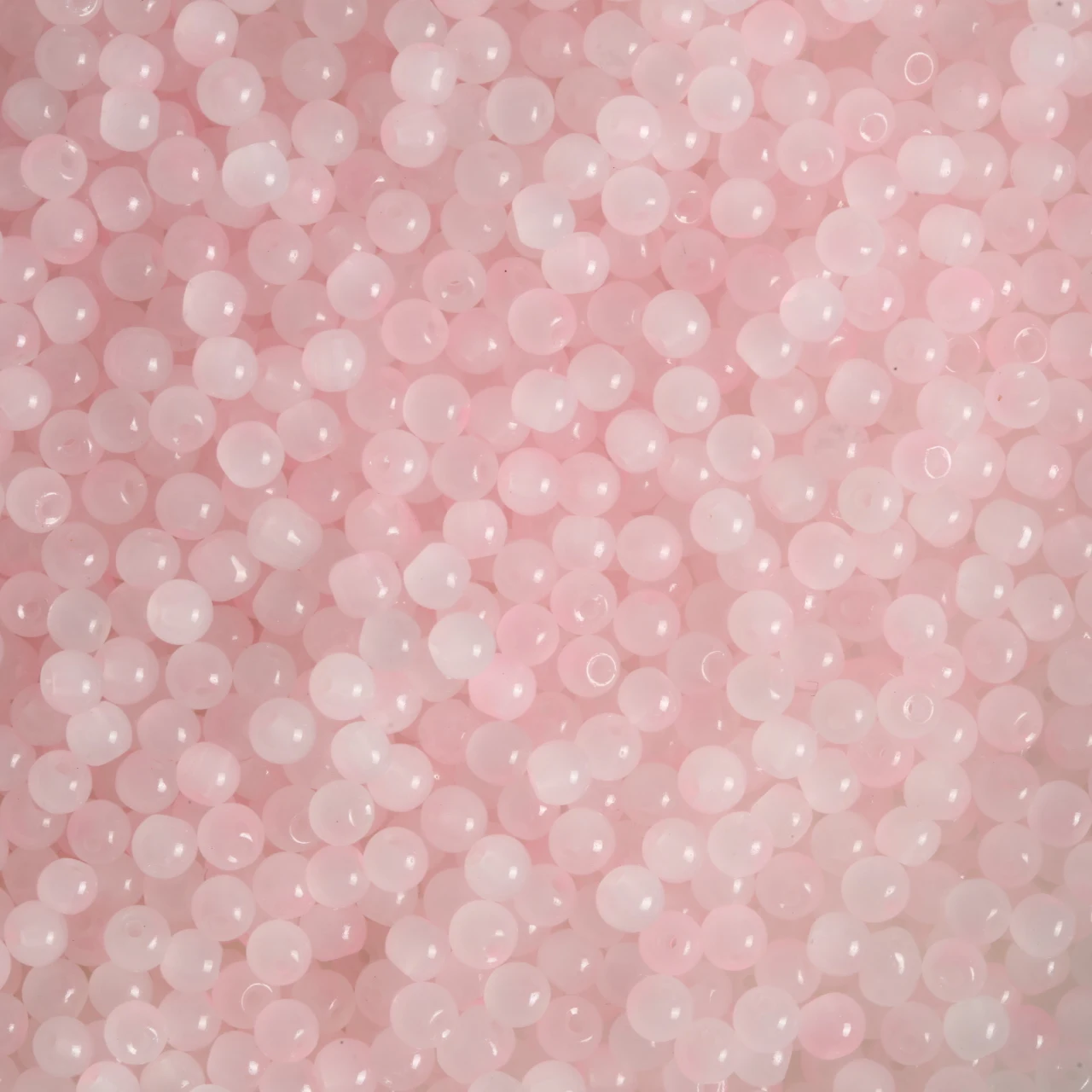Gradient Blue Pink Purple Glass Beads – 4mm Round
